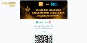 Các bước nạp tiền Vin777 bằng USDT chi tiết